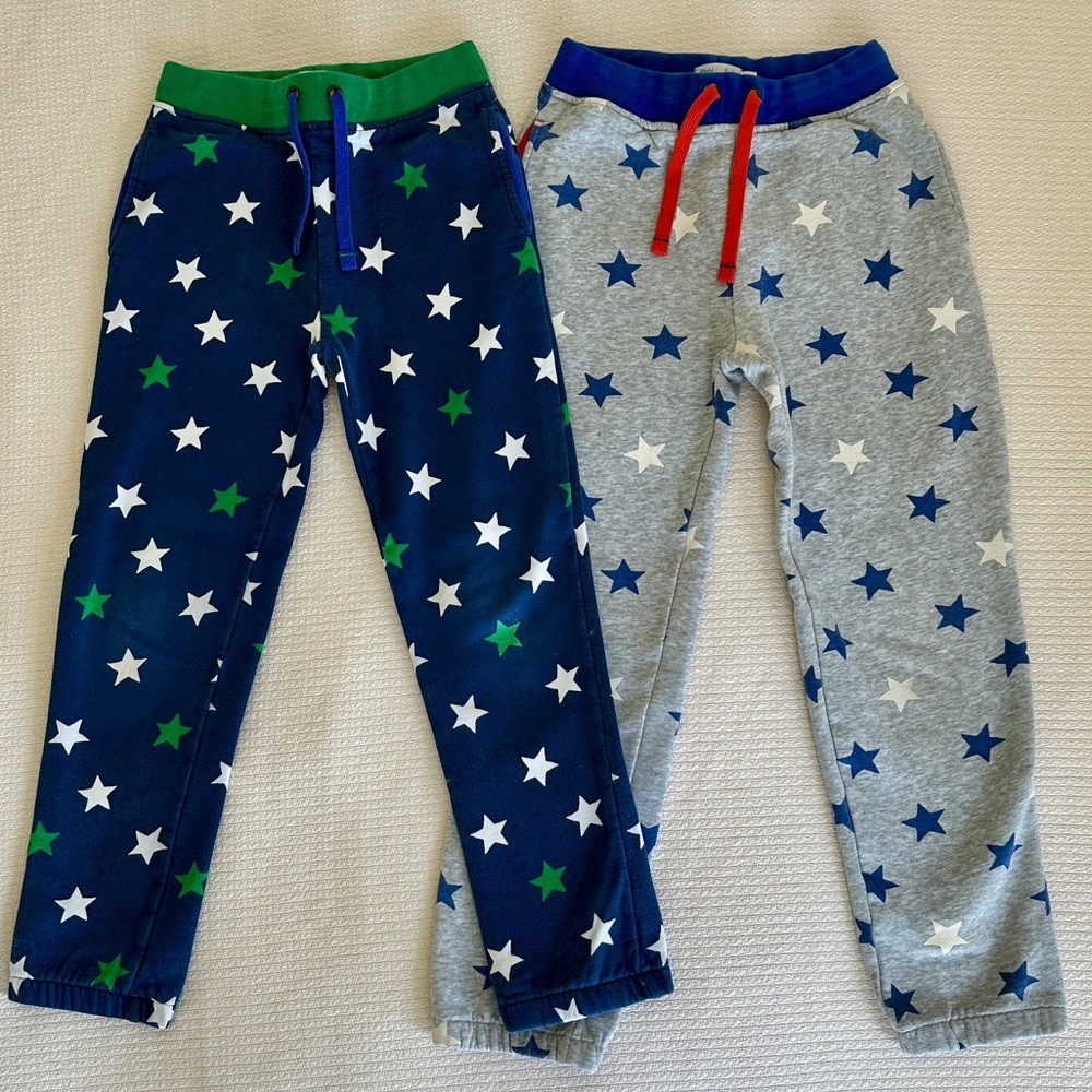 Mini Boden Star Joggers Bundle of 2